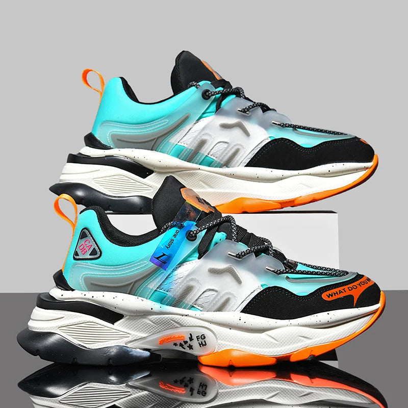 Zapatillas Urbanas Futuristas con Suela Ondulada