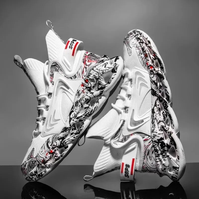 Zapatillas Urbanas Futuristas con Suela Ondulada
