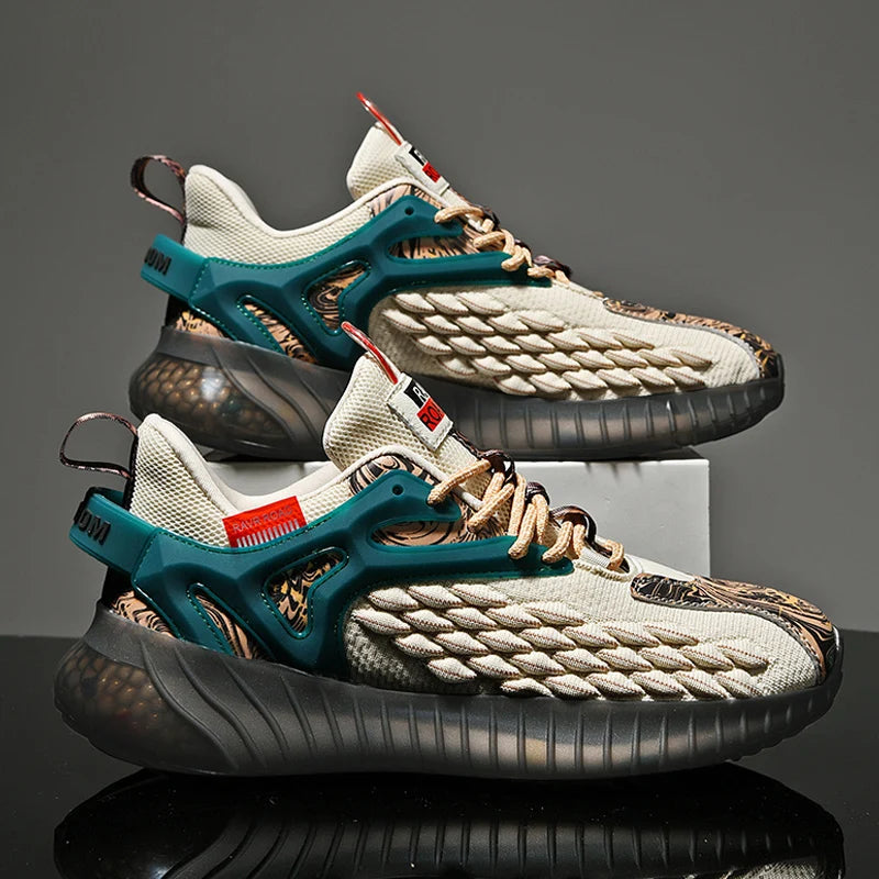 Zapatillas Urbanas Futuristas con Suela Ondulada