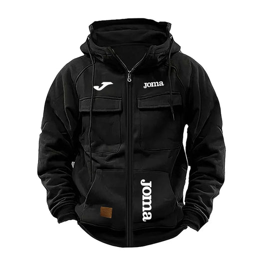 Chaqueta Deportiva Joma con Capucha y Multibolsillos
